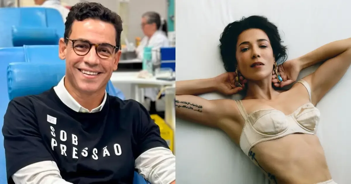 Marjorie Estiano conta como começou romance com consultor de ‘Sob Pressão’