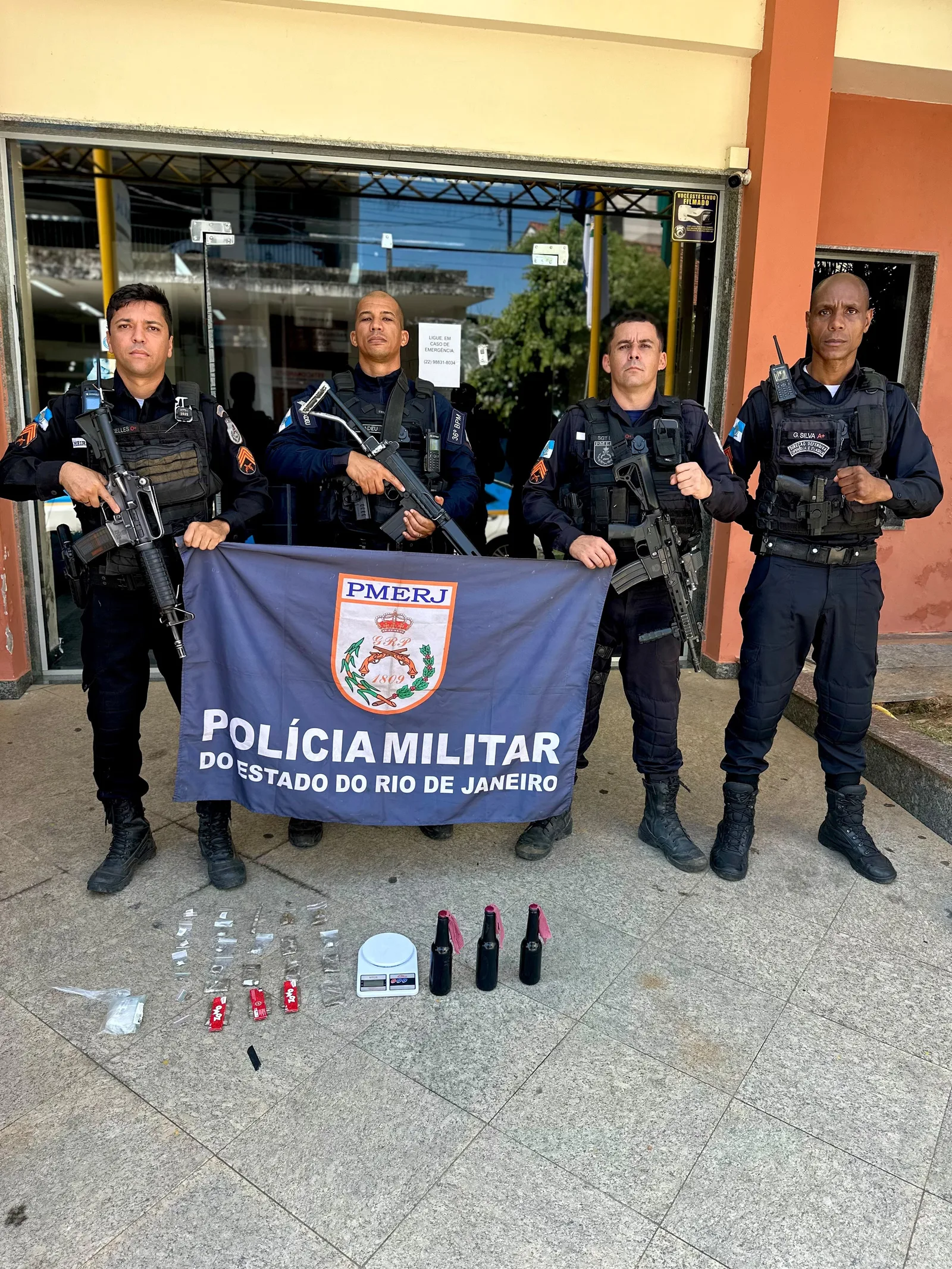 Homem foge durante operação que localizou drogas e explosivos em Pádua