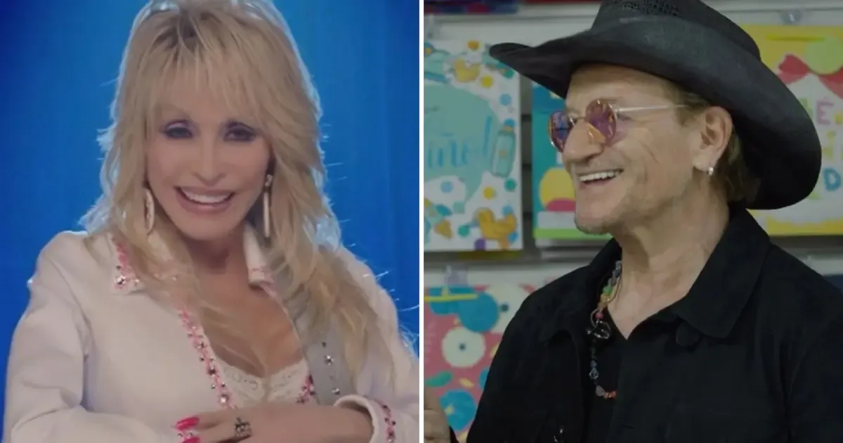 Último registro de Dolly Parton estará no novo álbum do U2