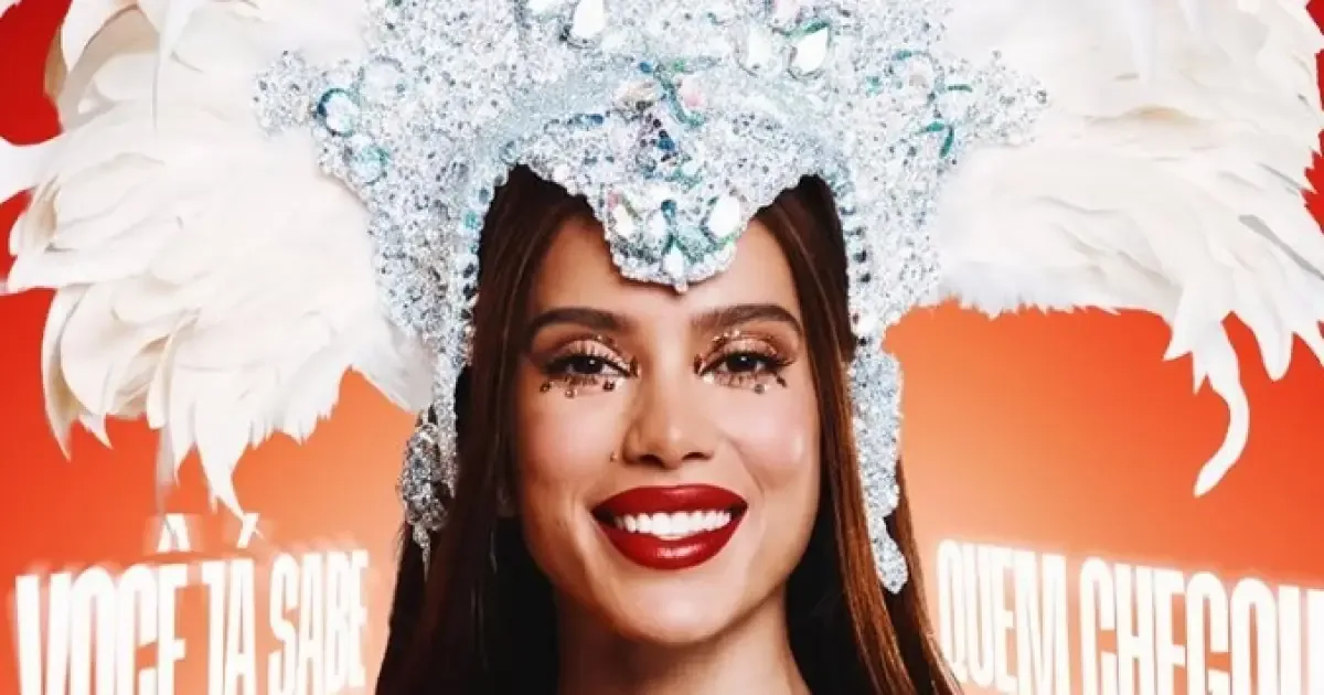 Anitta assume posto de rainha de bateria da Grande Rio