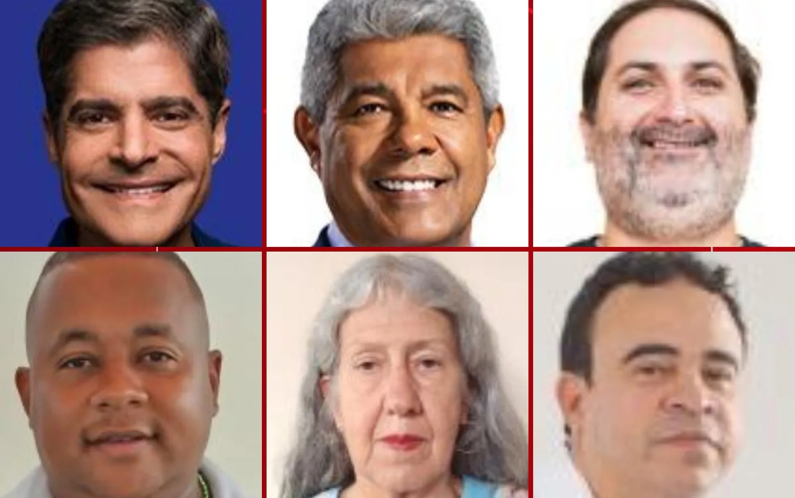 Candidatos ao governo da Bahia fazem caminhadas e entrevistas na sexta-feira