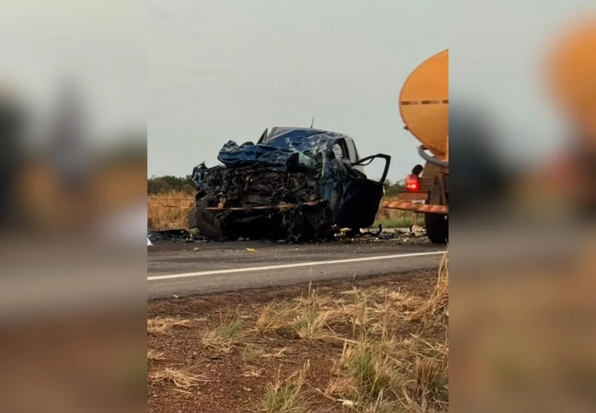 Colisão na TO-373 deixa motorista morto perto de Araguaçu