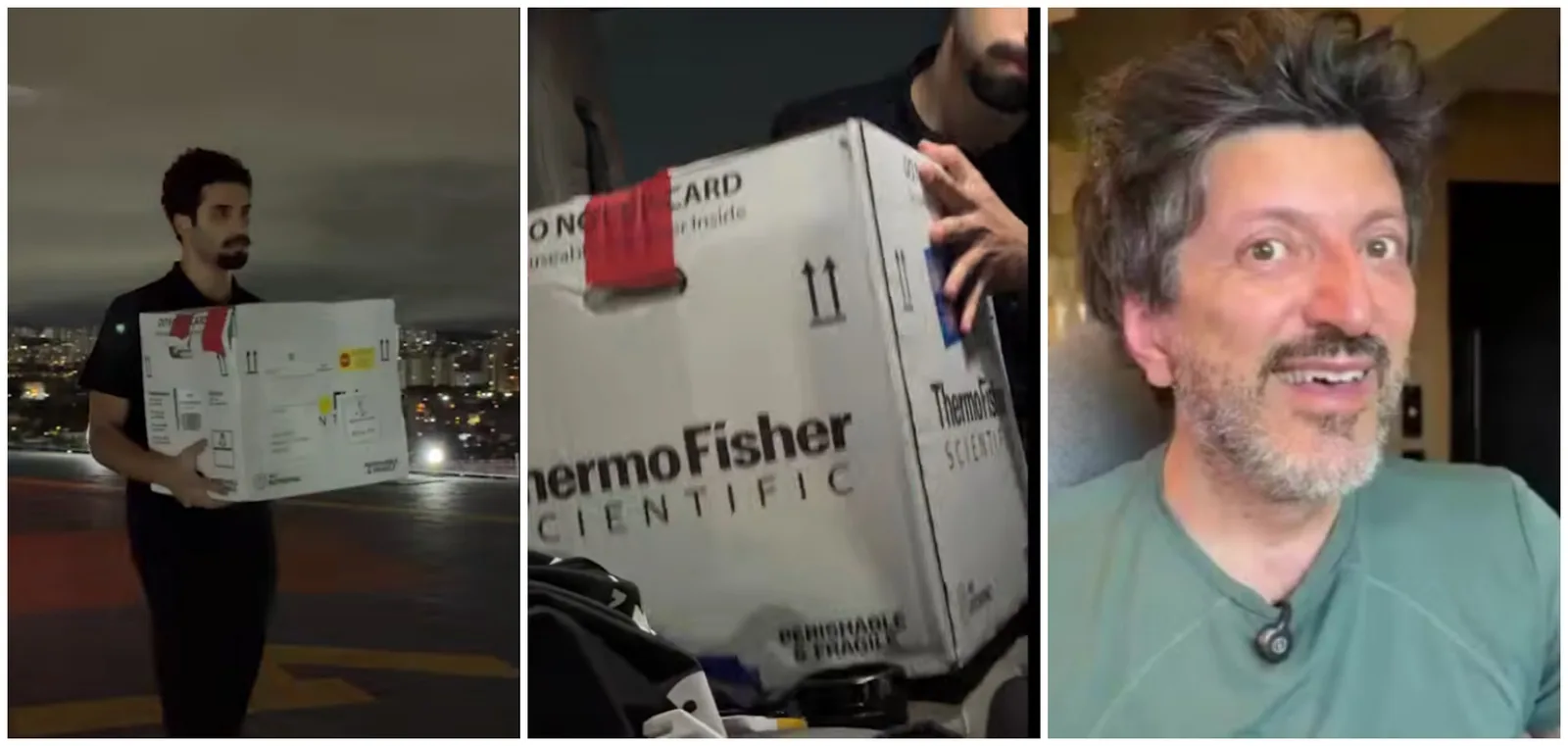 Tratamento de Lito Sousa chega ao Einstein após plano emergencial de transporte
